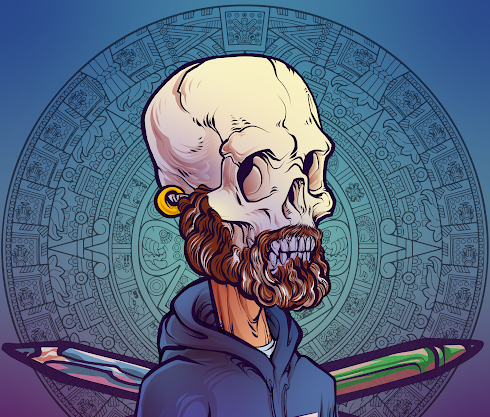 The thinking skull