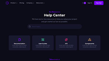 Demo screenshot
